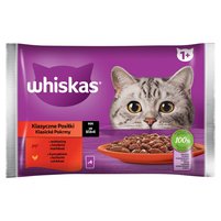 Whiskas Mokra karma dla kotów klasyczne posiłki sos 340 g (4 x 85 g)