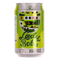 Lady boba tea -matcha late napój niegazowany z kuleczkami z tapioki 315ml