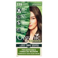 Joanna Naturia Organic Pielęgnująca farba do włosów kakaowy 339