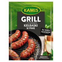 Kamis Grill Kiełbaski w piwie Mieszanka przyprawowa 20 g