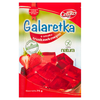 Celiko Natura Galaretka o smaku truskawkowym 75 g