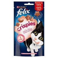 Felix Crispies Przekąski o smaku łososia i pstrąga 45 g