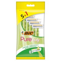 BiC Pure Lady 3-ostrzowa maszynka do golenia 6 sztuk