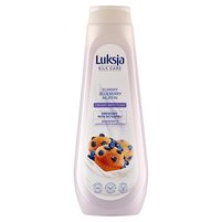 Luksja Silk Care Kremowy płyn do kąpieli smakowita jagodowa babeczka 900 ml