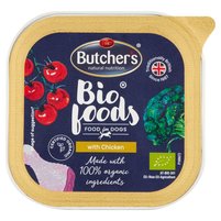 Butcher's Bio Foods Karma dla dorosłych psów pasztet z kurczakiem 150 g