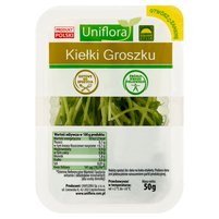 Uniflora Kiełki groszku 50 g