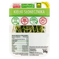 Uniflora Kiełki słonecznika 50 g