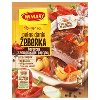 Winiary Pomysł na... Pełne danie Żeberka barbecue z ziemniakami i papryką 42 g