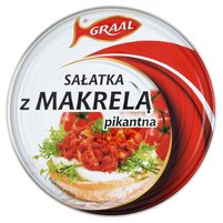 GRAAL Sałatka z makrelą pikantna 300 g