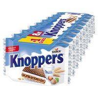 Knoppers Wafelek mleczno-orzechowy 225 g (9 sztuk)