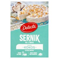 Delecta sernik na zimno smak kokosowy 200g