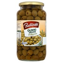 Pudliszki Oliwki zielone drylowane 900 g