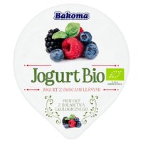 Bakoma Jogurt Bio z owocami leśnymi 140 g