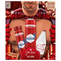 Old Spice Zestaw podarunkowy Ironman, dezodorant w sprayu, żel pod prysznic i woda po goleniu