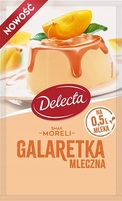 Delecta galaretka mleczna moreli 60g