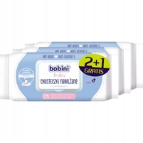 Bobini chusteczki nawilżane 2+1 3x60szt