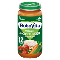 BoboVita Makaron z morszczukiem i warzywami po 12 miesiącu 250 g