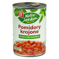 Wiodąca marka pomidory krojone w soku pomidorowym 400g