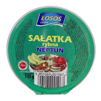 Łosoś ustka sałatka rybna neptun 135g