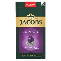 Jacobs Lungo Intenso Kawa mielona w kapsułkach 52 g (10 sztuk)