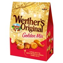 Werther's Original Golden Mix Mieszanka nadziewanych i nienadziewanych cukierków 340 g