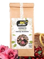 Big Nature Herbata zielona Koktajl Młodości 100 g