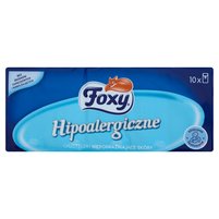 Foxy Hipoalergiczne Chusteczki niepodrażniające skóry 10 x 9 sztuk