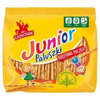 Lajkonik Junior Paluszki o smaku waniliowym 280 g