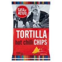 Casa de Mexico Tortilla Chipsy kukurydziane o smaku chili 125 g