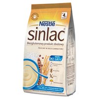 Nestlé Sinlac Bezglutenowy produkt zbożowy bez dodatku cukru po 4. miesiącu 300 g