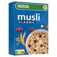 Nestlé Musli Classic Płatki zbożowe z rodzynkami i orzechami 350 g