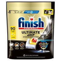 Finish Ultimate Plus Lemon Kapsułki do mycia naczyń w zmywarce 1098 g (90 sztuk)