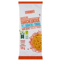 Frank&Oli Ciasteczka marchewkowe bez dodatku cukru 120 g