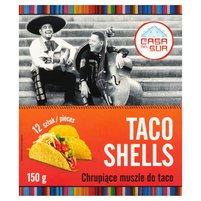 Casa de Mexico Chrupiące muszle do taco 150 g (12 sztuk)