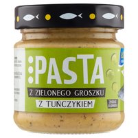 Łosoś Ustka Pasta z zielonego groszku z tuńczykiem 170 g