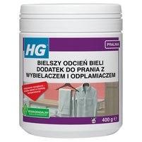 HG Dodatek do prania z wybielaczem i odplamiaczem bielszy odcień bieli 400 g (16 prań)