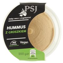 PSJ HUMMUS Z GROSZKIEM 200G