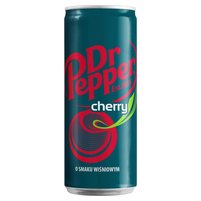 Dr Pepper Cherry Napój gazowany o smaku wiśniowym 330 ml