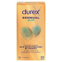 Durex Prezerwatywy Sensual Slim, 10 szt