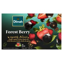 Dilmah Cejlońska herbata czarna aromatyzowana owoce leśne 30 g (20 x 1,5 g)