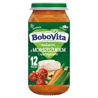 BoboVita Makaron z morszczukiem i warzywami po 12 miesiącu 250 g