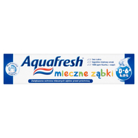 Aquafresh Mleczne Ząbki Pasta do zębów dla dzieci 0-6 lat 50 ml
