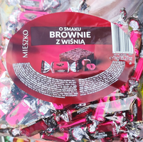 MIESZKO CUKIERKI BROWNIE Z WIŚNIĄ 1KG