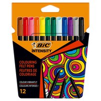 BiC Intensity Kolorowe flamastry 12 sztuk