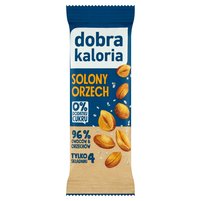 Dobra Kaloria Baton daktylowy solony orzech 35 g