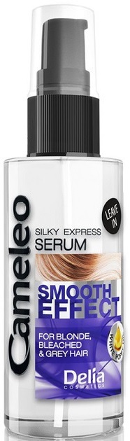 Cameleo Smooth Effect Silky Express Serum jedwabne serum do włośow siwych, blond i rozjaśnianych 55ml