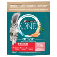 PURINA ONE Bifensis Sterilcat Karma dla kotów bogata w łososia 800 g