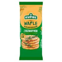 Kupiec Wafle kukurydziane z rozmarynem extra cienkie 105 g (20 sztuk)