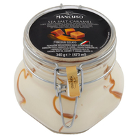 Mancuso Gelati Sea Salt Caramel Lody słony karmel z pastą karmelową variegato 473 ml