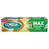 Corega Power Max Wyrób medyczny krem mocujący do protez zębowych podwójnie miętowy 40 g